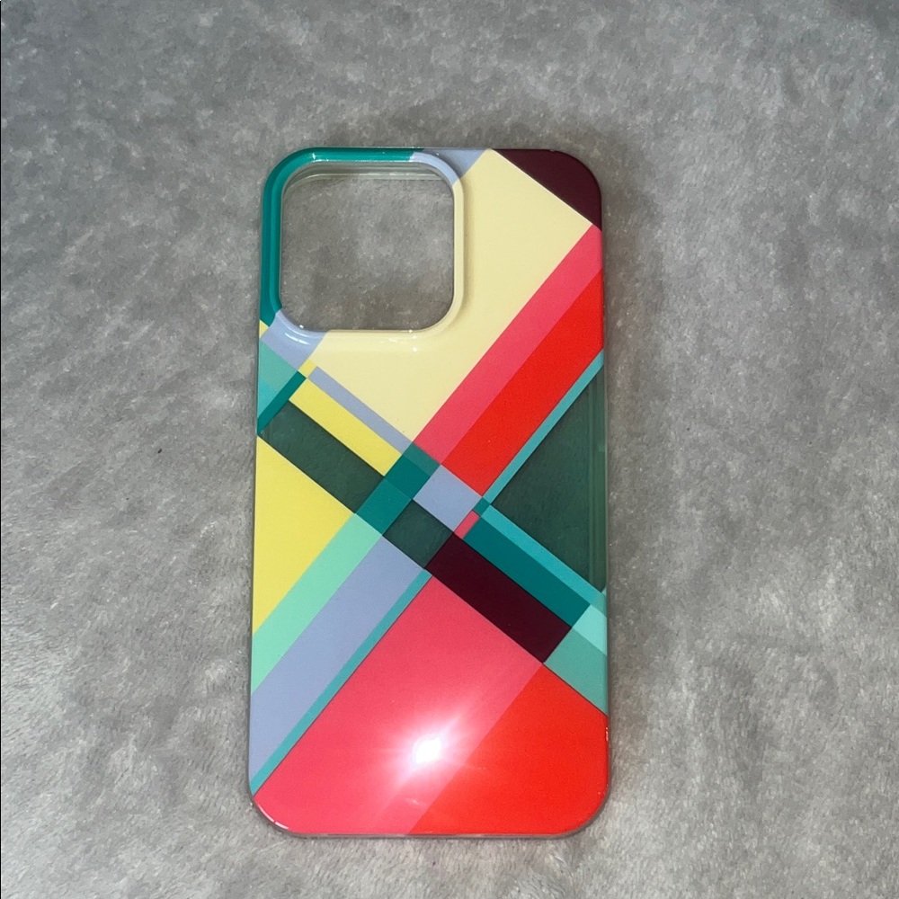 Multicolor Geometric Protective Phone Case for iPhone 13 Pro (or iPhone 14 Pro)